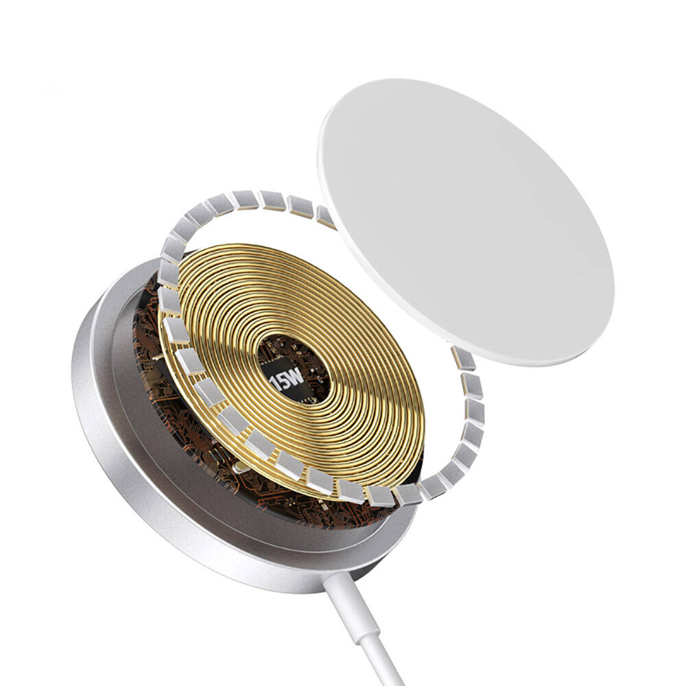 Wiwu Wi-W009 Interstellar 15W Hızlı Şarj Özellikli M-safe PD Kablosuz Şarj Aleti Wiwu Wi-W009 Interstellar 15W Hızlı Şarj Özellikli M-safe PD Kablosuz Şarj Aleti